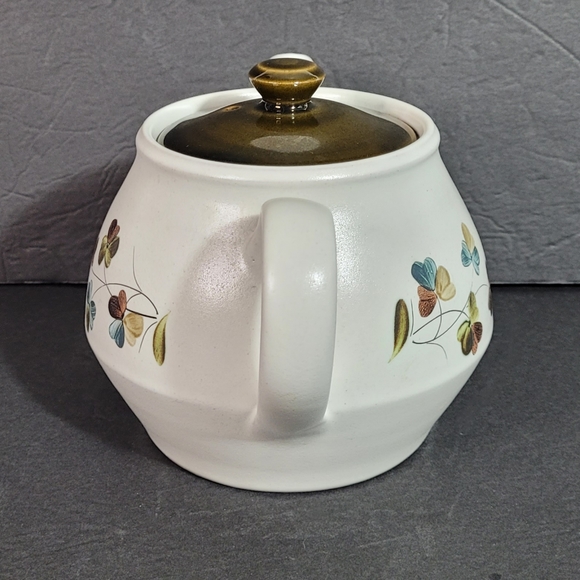 Vintage Denby Stoneware Shamrock Teapot with Lid Excellent - Picture 12 of 13